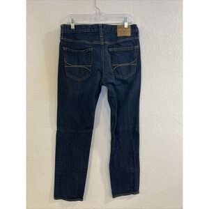 Hollister Women's  33X32Huntington Low Rise Slim Straight Button Fly Jeans